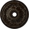 Ekena Millwork Flagstone Ceiling Medallion (Fits Canopies up to 3 7/8"), 30"OD x 3 7/8"ID x 3 1/4"P, Bronze CM30FLBZS - alternate 1